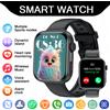 LIGE Nuovo Smartwatch con Touch Screen Completo, Chiamate Bluetooth, Monitoraggio Fitness, Frequenza Cardiaca e Ossigeno nel Sangue per Android e iOS