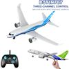 JIKEFUN Aereo RC BM30 787 3CH, Aliante Telecomandato 2.4G con Giroscopio Intelligente, Modello di Aereo in Schiuma EPP, Giocattoli per Adulti BM29