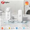 coolo Rilevatore di perdite d'acqua Tuya Zigbee, sensore intelligente con sonda, allarme audio 110dB, rilevamento rapido delle perdite per casa, cucina, bagno