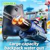 CONUSEA Pistola ad Acqua Elettrica Automatica con Controllo Vocale, Zaino ad Alta Capacità, Giochi d'Acqua per Spiaggia e Attività all'Aperto per Adulti e Bambini