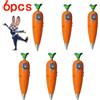 Bandai Penna Registratore Vocale Multifunzione a Forma di Carota della Serie Cartoon Zootopia, Penna a Sfera per Studenti, Regalo
