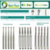 YOYADENT Frese Dentali in Carburo di Tungsteno WAVE, Punte per Odontoiatria RA 2.35mm, Frese per Manipolo a Bassa Velocità, Lucidatura per Laboratorio Dentale, Confezione da 5 Pezzi
