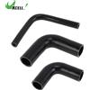 UXCELL Tubo Flessibile in Silicone a Gomito a 90 Gradi 6/8/10/13/16/19/22/25/28/30/32/35mm ID per Tubo di Aspirazione Aria e Tubo Refrigerante Radiatore Nero