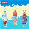 POP MART Bikini Bottom Buddies - Scatola Misteriosa di Peluche Fantasiosi 1PC/6PCS Blind Box