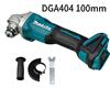 Makita DGA404 18V 6.0Ah 125mm Smerigliatrice Angolare Brushless a Batteria al Litio Ricaricabile, Macchina da Taglio Multifunzione Tutto-in-uno