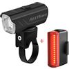 Magicshine Set Luci per Bicicletta Magicshine ALLTY 400 e SEEMEE 20, IPX7, Ricarica Inversa Type-C, Potente Faro Anteriore e Luce Posteriore