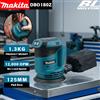 Makita DBO180Z 18V Levigatrice Roto-Orbitale a Batteria Brushless Ricaricabile per Legno, Stucco e Lucidatura (Solo Corpo Macchina)