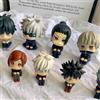 Bandai Set di 10 statuette anime JJK da 10 cm: Gojo Satoru, Geto Suguru, Inumaki Toge, Fushiguro Megumi, Toji Okkotsu, Yuta, Itadori Yuuji, Ryomen Sukuna, Na