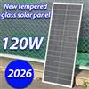 xinpuguang Pannello Solare Monocristallino 200W per Batterie 12V, Sistema Fotovoltaico a Celle Solari