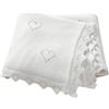mimixiong Copertina per Neonati in Cotone 100*80cm, Morbida Coperta Lavorata a Maglia per Passeggino, Fascia Avvolgente per Neonati e Bambine, Coperta Multifunzione per Culla e Lettino