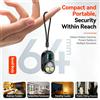 Philips Torcia portatile compatta multifunzione Philips SFL1551 con funzioni di aggancio al zaino e clip da tasca per la lettura all'aperto