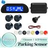 hippcron Kit Sensori di Parcheggio Hippcron con Display, 4 Sensori da 22mm, Retroilluminazione, Radar di Retromarcia, Monitoraggio in 8 Colori, Universale