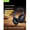 Acer OHR205 Cuffie senza fili Bluetooth 6.0 Auricolari pieghevoli per giochi Cuffie per musica sportiva Jack da 3,5 mm Originale