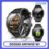 DOOGEE ANYWISE W1 Smartwatch con Resistenza all'Acqua 5ATM, 178 Modalità Sportive, Monitoraggio della Salute, GPS a Doppia Frequenza, Funzione di Promemoria
