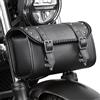 KEMITOUR Borsa Porta Attrezzi per Forcella Moto 4-5L in Pelle PU Impermeabile, Borsa Universale per Manubrio e Sissybar, Sacca Portaoggetti