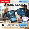 Lenovo Occhiali Smart AI Lenovo con Fotocamera HD 8MP, Riprese 8K, Traduzione AI, Chiamate Bluetooth, Registrazione Musica, Occhiali da Sole Intelligenti - Regali 2026