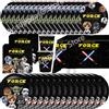 Hasbro Decorazioni per Feste di Compleanno a Tema Star Wars: Tovaglia, Palloncini, Bicchieri, Piatti, Tovaglioli, Decorazioni per Torte, Sfondo, Accessori e Regali