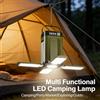 BALDR Lanterna Solare da Campeggio 15W LED Ricaricabile, Torcia Magnetica, Lampada Portatile per Tenda, Pesca e Illuminazione Esterna