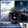 RYSJM X95 Misuratore di Pendenza GPS per Auto, Display Digitale Head-Up, Inclinometro, Tachimetro, Misuratore di Angolo di Inclinazione per Fuoristrada, Altimetro, Latitudine