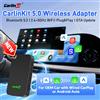Carlinkit Adattatore CarlinKit 5.0 C2Air Wireless CarPlay Android Auto per auto OEM, da cablato a wireless, con doppia modalità Bluetooth 5.2 OTA