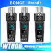 BOMGE Sistema Adattatore XLR 2.4G BOMGE, Sistema Microfono Wireless Trasmettitore-Ricevitore per Microfoni Dinamici, Mixer Audio, Sistema PA, Chitarra