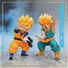 Bandai Action Figure Anime Dragon Ball Z GK: Son Gohan e Trunks - Modelli da Collezione con Abilità Combinate, Statuette in PVC, Giocattoli e Regali