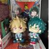 Bandai Action Figure Boku No Hero Academia da 10 cm - Giocattolo da Collezione in PVC di Bakugo Katsuki, Midoriya Izuku e Todoroki Shoto