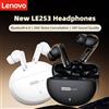 Lenovo Cuffie Lenovo LE253 TWS Wireless Bluetooth 6.0 con ANC, Riduzione del Rumore, Audio HiFi, Microfono Integrato per Giochi e Sport - Novità