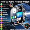 GUHUAVMI Nuovo Smartwatch 2026 per Analisi Corporea e Salute con ECG+PPG, Acido Urico, Pressione Sanguigna, Ossigeno nel Sangue, Chiamate, Display AMOLED per Uomini e Donne