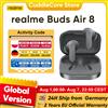 realme Buds Air 8 Auricolari Bluetooth Versione Globale per realme 16 Pro Plus realme GT 8 Pro 55dB 58 Ore di Autonomia della Batteria