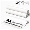 Marklife Carta termica piegata A4 210*30mm Rotoli di carta da stampa di alta qualità per stampante termica A4 Macchina per la stampa di documenti PDF e foto