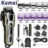 Kemei Km-PG1990A Tagliacapelli Elettrico Multifunzione Ricaricabile, Rasoio Professionale per Barbieri con Testina Regolabile