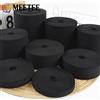 Meetee Nastro Elastico Nero 2/5M 1-10cm, Cinghia Elastica Larga, Elastici in Gomma per Decorazioni Abbigliamento, Nastri Elastici Fai-da-Te, Accessori per Cucito