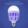 JOYINLED Trappola LED 2 in 1 per Insetti, 220V/110V, Lampadina E26/E27, Confezione da 1/2, Zapper per Insetti, Antizanzare per Casa, Cucina, Patio