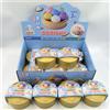 Bandai Squishy Antistress Colorati a Forma di Raviolo, Giocattoli Sensoriali Luminosi, Simulazione Cibo, Squishies a Forma di Panino con Vaporiera, Palline di Pasta Spremibili, Regali