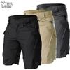 TRVLWEGO Pantaloncini Cargo Tattici da Uomo TRVLWEGO ad Asciugatura Rapida, Pantaloni da Lavoro con Tasche Multiple, Ideali per Escursionismo, Viaggi e Pesca