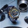 SMAEL 8141 Orologio sportivo digitale da uomo - Cassa in lega, cinturino in TPU, sveglia multifunzione, cronometro, impermeabile fino a 50 m, resistente agli urti