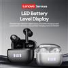 Lenovo Nuove Cuffie Bluetooth 6.0 Lenovo LE232 ANC con Cancellazione Attiva del Rumore, Auricolari Wireless con Display di Carica, TWS per Musica