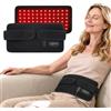 Hailicare Cintura Massaggiante per Terapia a Luce Rossa con 72 LED, 660nm 850nm, per Uso Domestico, Rilassamento Muscolare di Schiena, Addome e Gambe