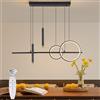 ludengchaoshi Lampadario Nordico a Soffitto, Faretto, Illuminazione per Tavolo da Pranzo, Bancone Bar, Design Minimalista, Striscia LED per Decorazione Casa