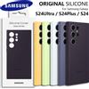 SAMSUNG Custodia Originale per Samsung Galaxy S24 Ultra S24 Plus, Cover in Silicone Morbido di Alta Qualità, Protezione per Samsung Galaxy S24+ e Scatola