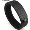 TUSHI Nuova Cintura Tattica Interna da 3,8 cm per Uomo, Cinghie in Nylon Premium con Chiusura a Strappo Rigida, da 105 cm a 125 cm, Cintura Senza Fibbia, Fascia in Vita Maschile