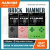 TRIMUI Console Portatile Retro TRIMUI BRICK Hammer CNC in Metallo, Schermo IPS 3.2" 1024x768, A133P Linux, LED Mood, Tastiera Gratuita, 3000mAh, Open-Source, Regalo