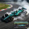 Bburago 1:24 Modellino auto in lega F1 2025 Aston Martin AMR25 14 # Fernando Alonso 18 # Regalo della serie di giocattoli Lance Stroll: simulazione squisita