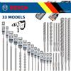 Bosch 33 Modelli di Punte per Trapano BOSCH PRO SDS Plus, Punta per Martello Rotativo con 4 Taglienti in Carburo, Durata 1,5 Volte Superiore, Punta Multiuso per Costruzioni