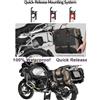 Rhinowalk Warrior borsa laterale moto 24L/48L impermeabile borsa moto sgancio rapido universale roll top grande capacità bagaglio viaggio ADV touring