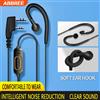 BAOFENG ABBREE 780 Auricolare con microfono e audio nitido per BaoFeng UV-5R UV-5RH UV-21 PRO UV32 Walkie Talkie Accessori per radio bidirezionale