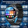 GUHUAVMI Nuovo Smartwatch AI per Uomo 2026 con Funzioni Infermieristiche, Display AMOLED da 1,53'', ECG, Lipidi/Siero Acido, Chiamate BT e Fitness Tracker