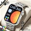 LIGE Nuovo Smartwatch Sportivo con Schermo AMOLED da 1,83 Pollici per Uomo, Monitoraggio Quotidiano 24 Ore Integrato, Orologio da Uomo con Chiamate Bluetooth
