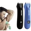Kemei Epilatore Indolore, Ricarica USB, Batteria al Litio, Display LCD, Trimmer LED di Precisione Unisex per Zona Bikini e Corpo Intero